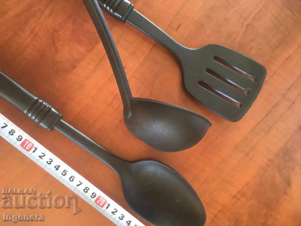 Auction UTENSILS SPOON KITCHEN MIXER-3 PCS Auction UTENSILS SPOON KITCHEN MIXER-3 PCS