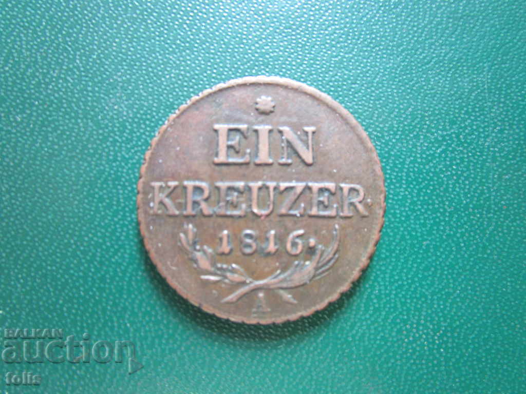 A Kreuzer 1816 A, Austria