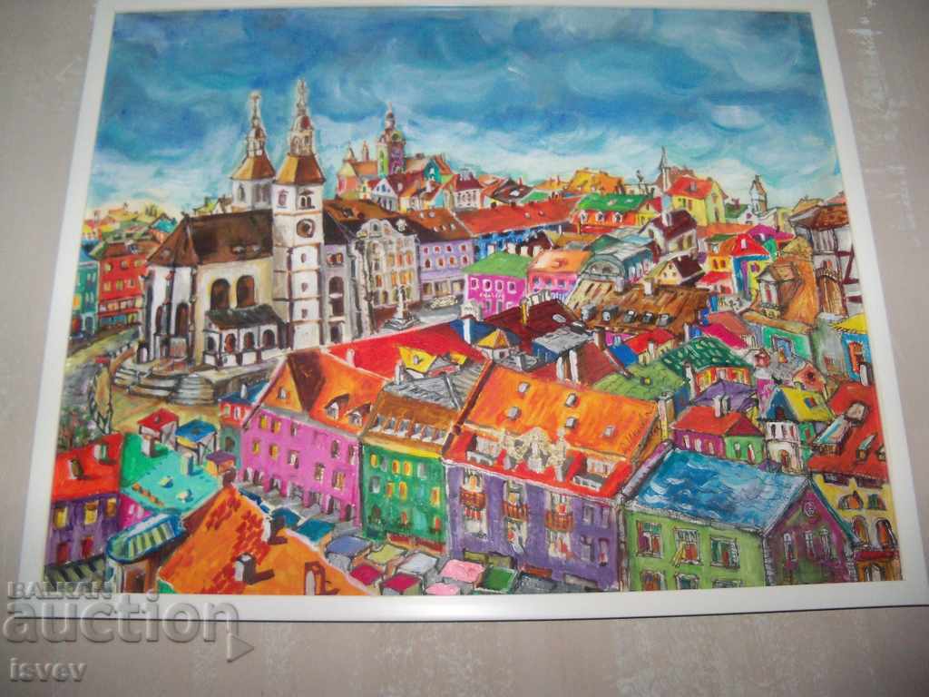 Delivery of "Flower City" picture of a hood. Desislava Ilieva Delivery of "Flower City" picture of a hood. Desislava Ilieva