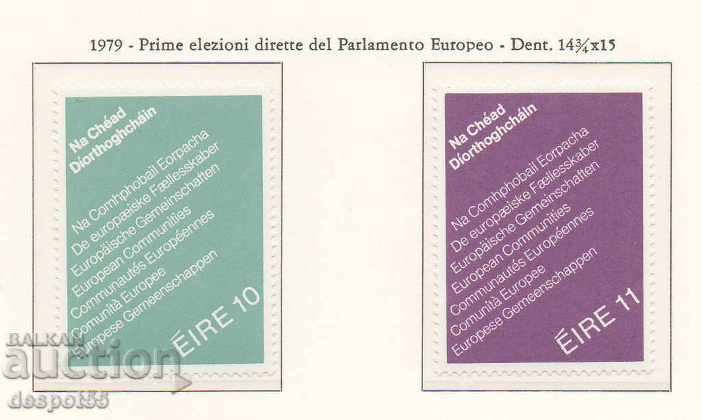 1979. Eire. Primele alegeri CEE.