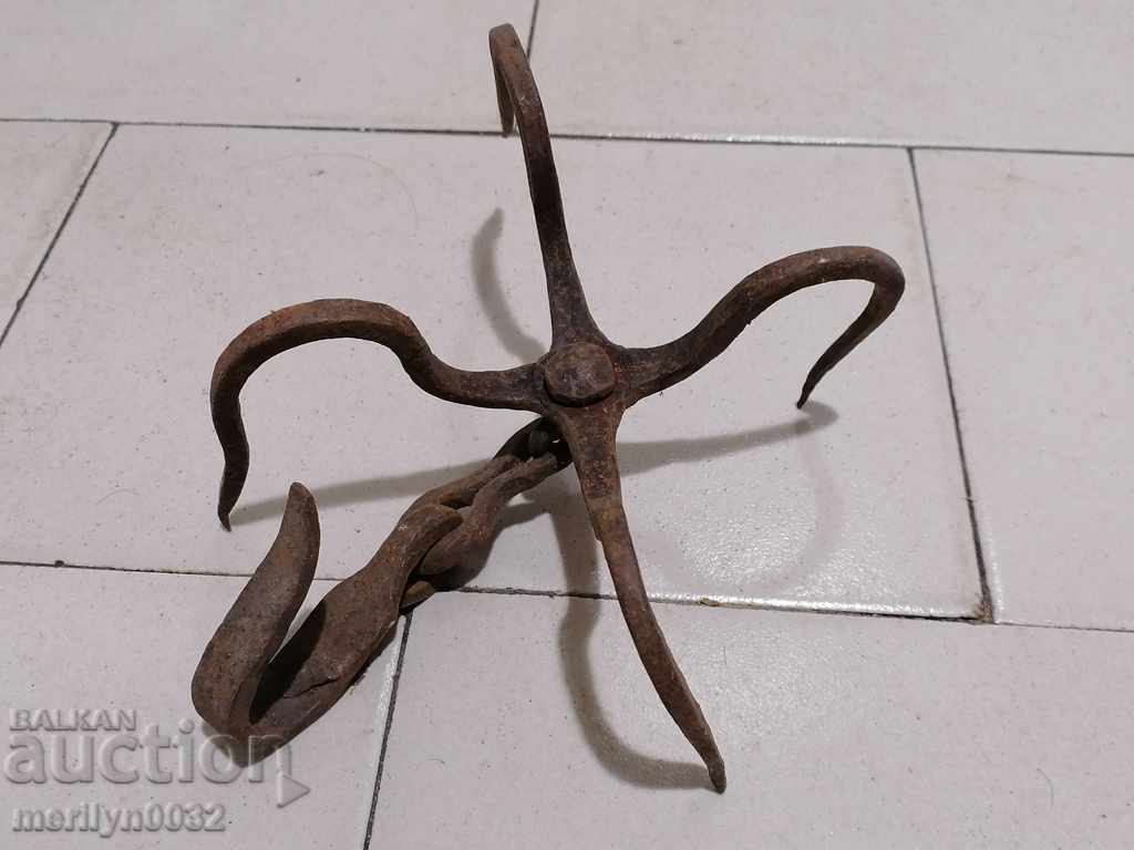Hook, scraper, wrought iron with price 49.00 BGN | € 25.05 Hook, scraper, wrought iron with price 49.00 BGN | € 25.05