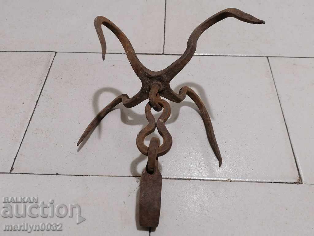 Delivery of Hook, scraper, wrought iron Delivery of Hook, scraper, wrought iron