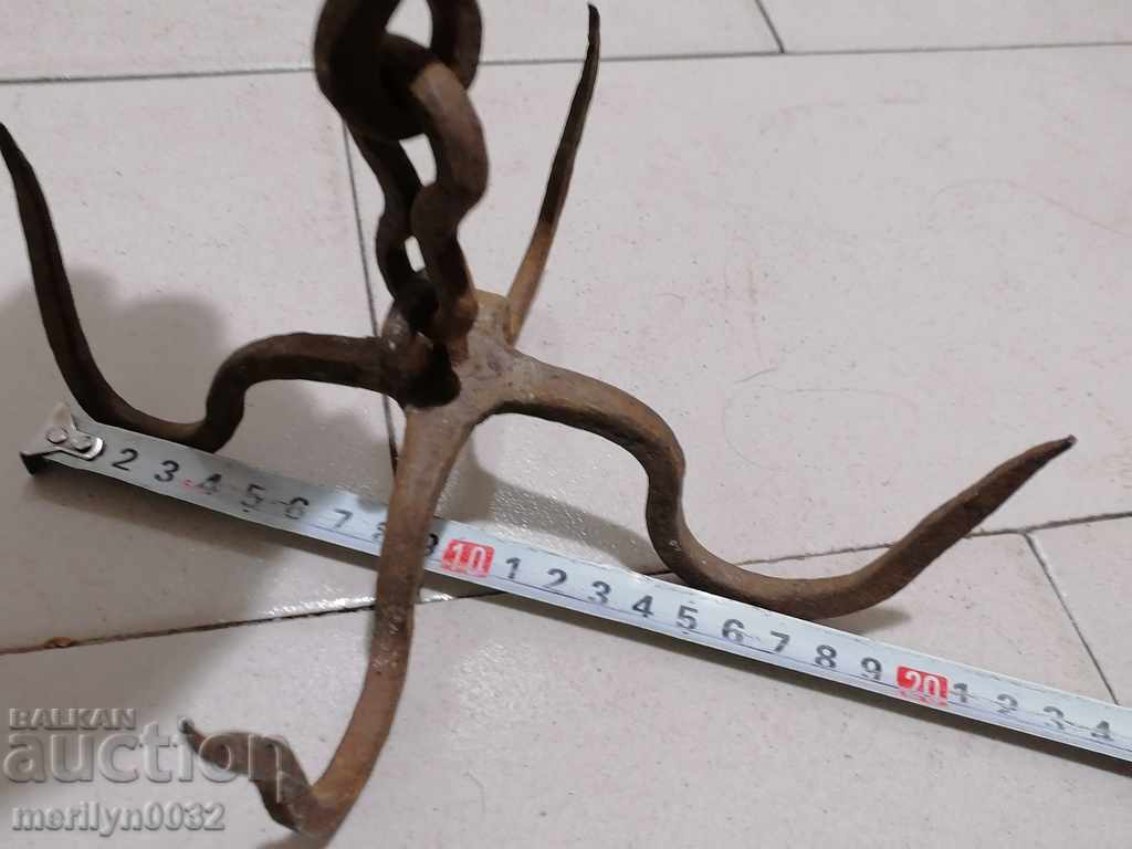 Hook, scraper, wrought iron - 5 Hook, scraper, wrought iron - 5