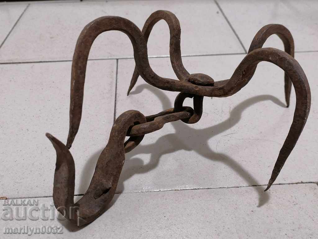 Hook, scraper, wrought iron - 7 Hook, scraper, wrought iron - 7