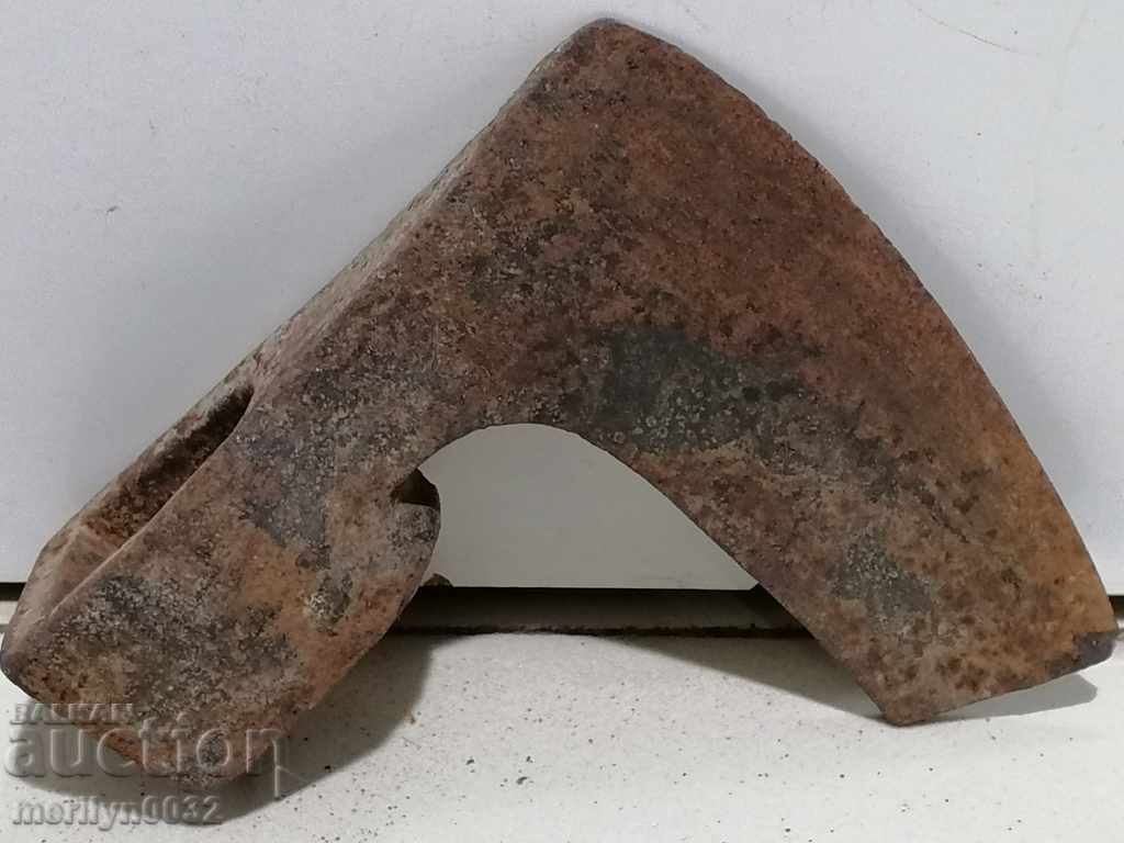 Auction An old ax shaft tool wrought iron Auction An old ax shaft tool wrought iron