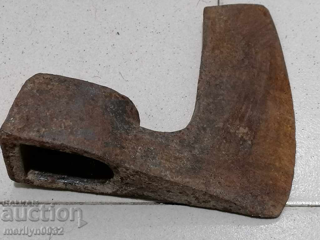 An old ax shaft tool wrought iron - 5 An old ax shaft tool wrought iron - 5