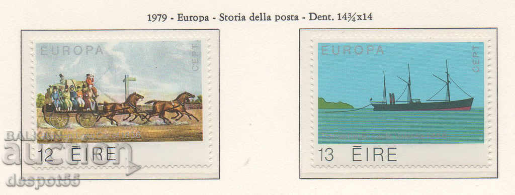 1979. Irlanda. Europa - Poștă și Telecomunicații.
