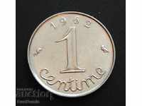 Franţa. 1 cent 1962