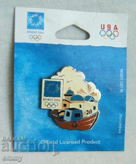 Olympic Badge, sport, Olympiad Athens 2004