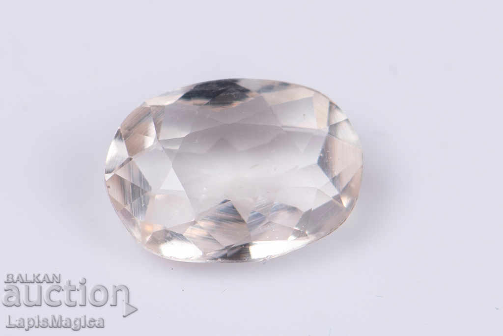 Morganite (pink beryl) 0.6ct oval
