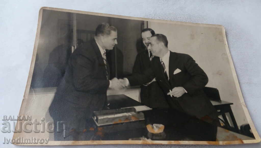 Снимка Бразилия Банкови директори на конференция 1953