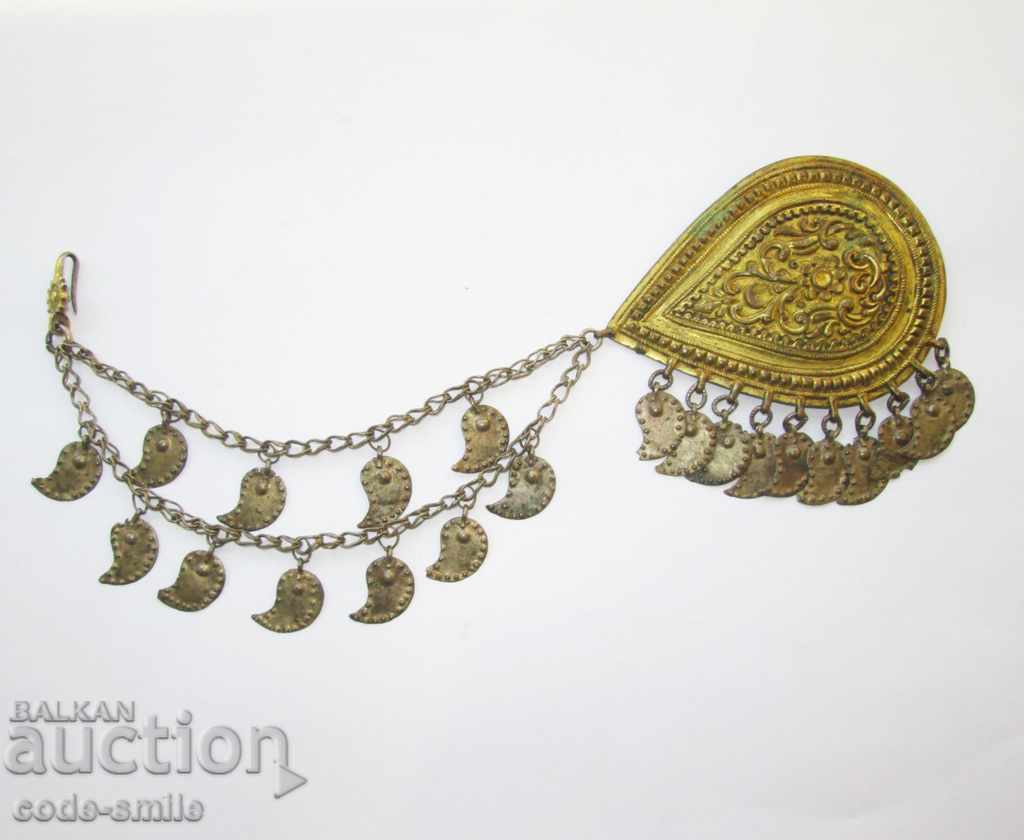 Old Renaissance jewelry flashes silver mercury gilding