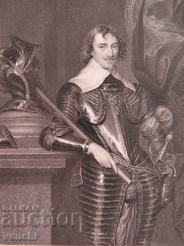 Auction 1827 - ENGRAVING - Robert Rich, 2nd Earl of Warwick - ORIGINAL Auction 1827 - ENGRAVING - Robert Rich, 2nd Earl of Warwick - ORIGINAL