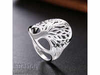 Ring "Tree of Life", silver-plated