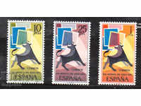 1965. Ισπανία. Ημέρα παγκόσμιας ταχυδρομικής σφραγίδας.