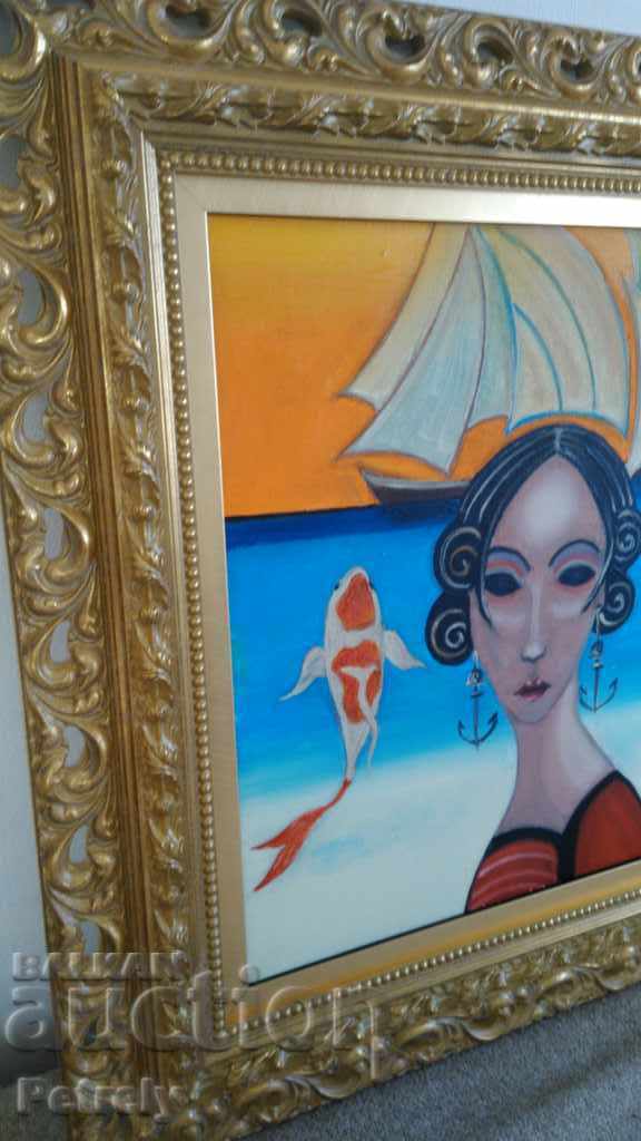 Delivery of Oil painting