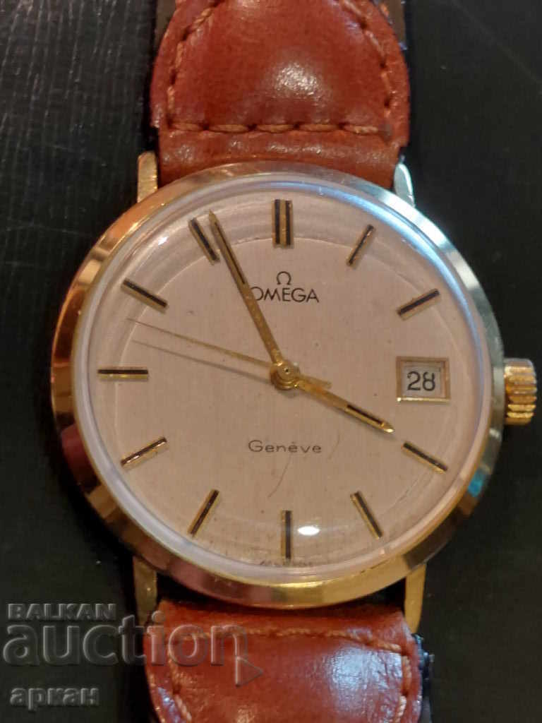 wristwatch Omega gold 18 cr.