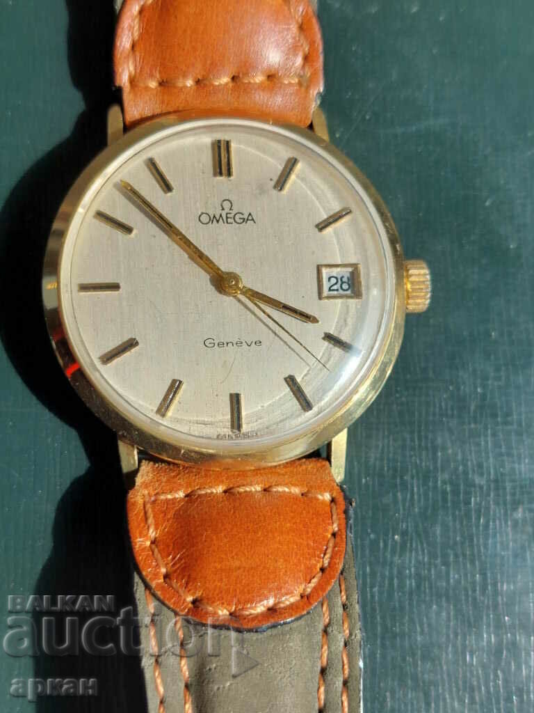 wristwatch Omega gold 18 cr.