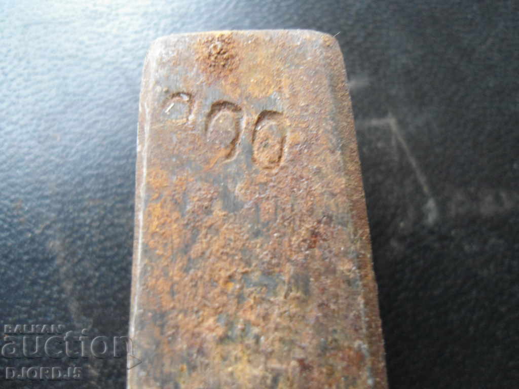 Auction  Old small hammer, marking, 0.210 kg.