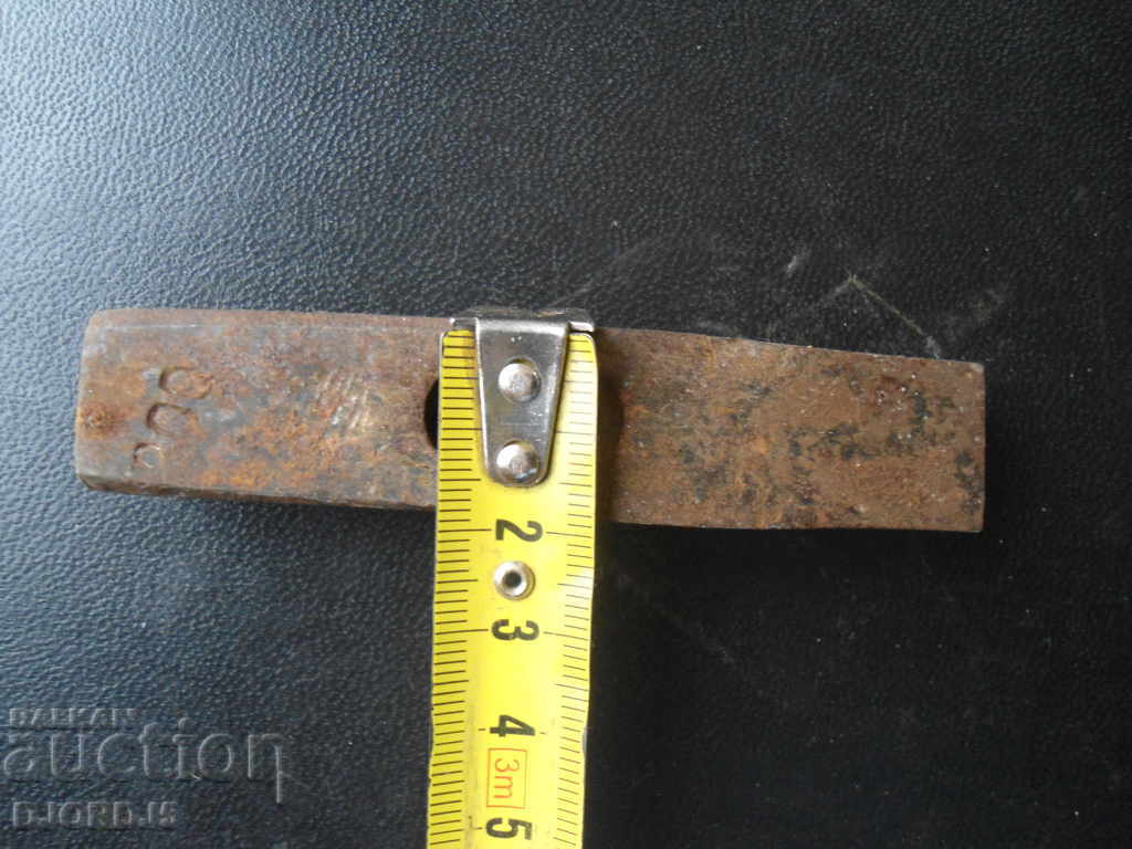Old small hammer, marking, 0.210 kg. - 5