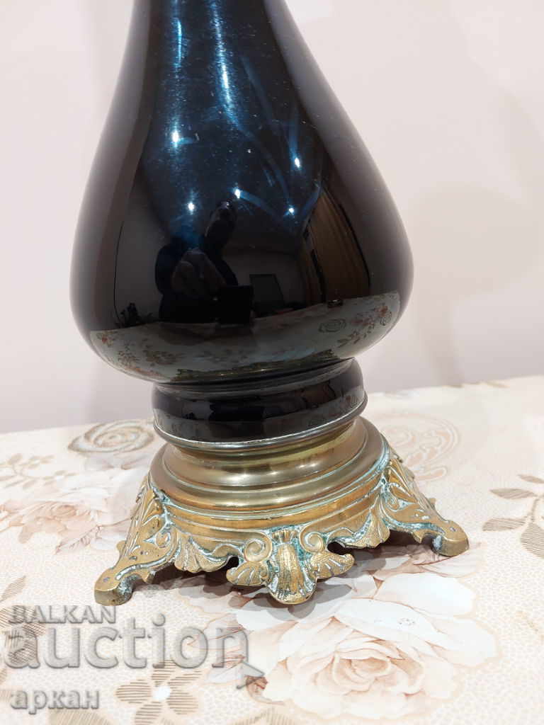 Auction  gas lamp XIX century France