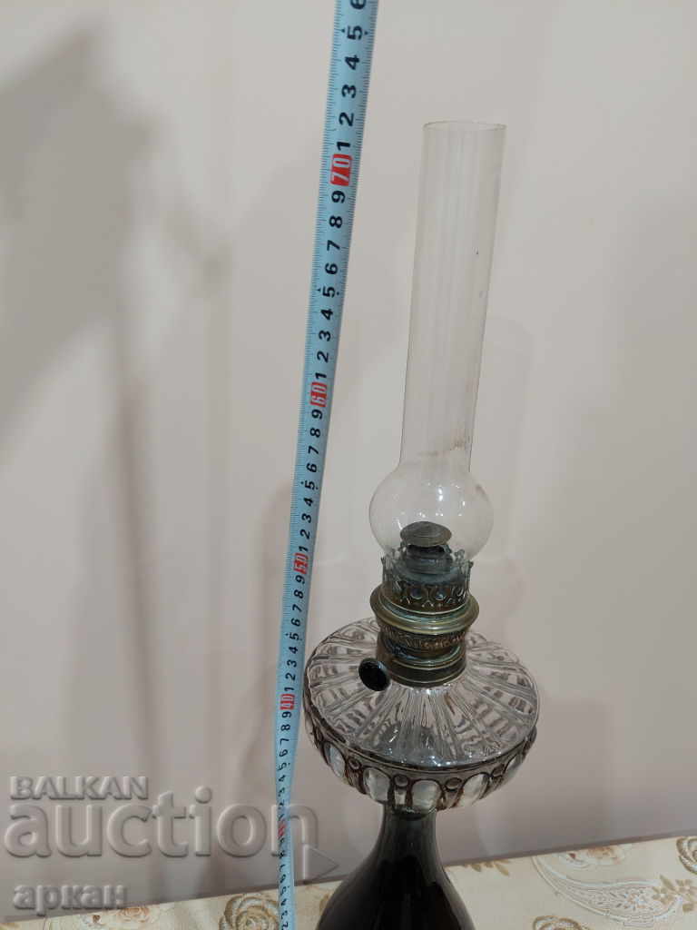 Delivery of gas lamp XIX century France