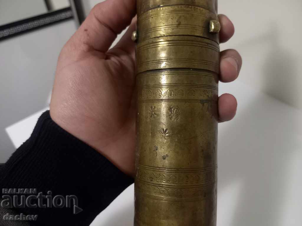 Auction Old Ottoman bronze grinder for coffee grinder tugra TUGRI Auction Old Ottoman bronze grinder for coffee grinder tugra TUGRI