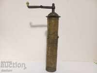 Old Ottoman bronze grinder for coffee grinder tugra TUGRI