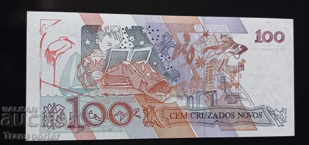 100 cruzados 1989 Brazil 100 cruzados 1989 Brazil