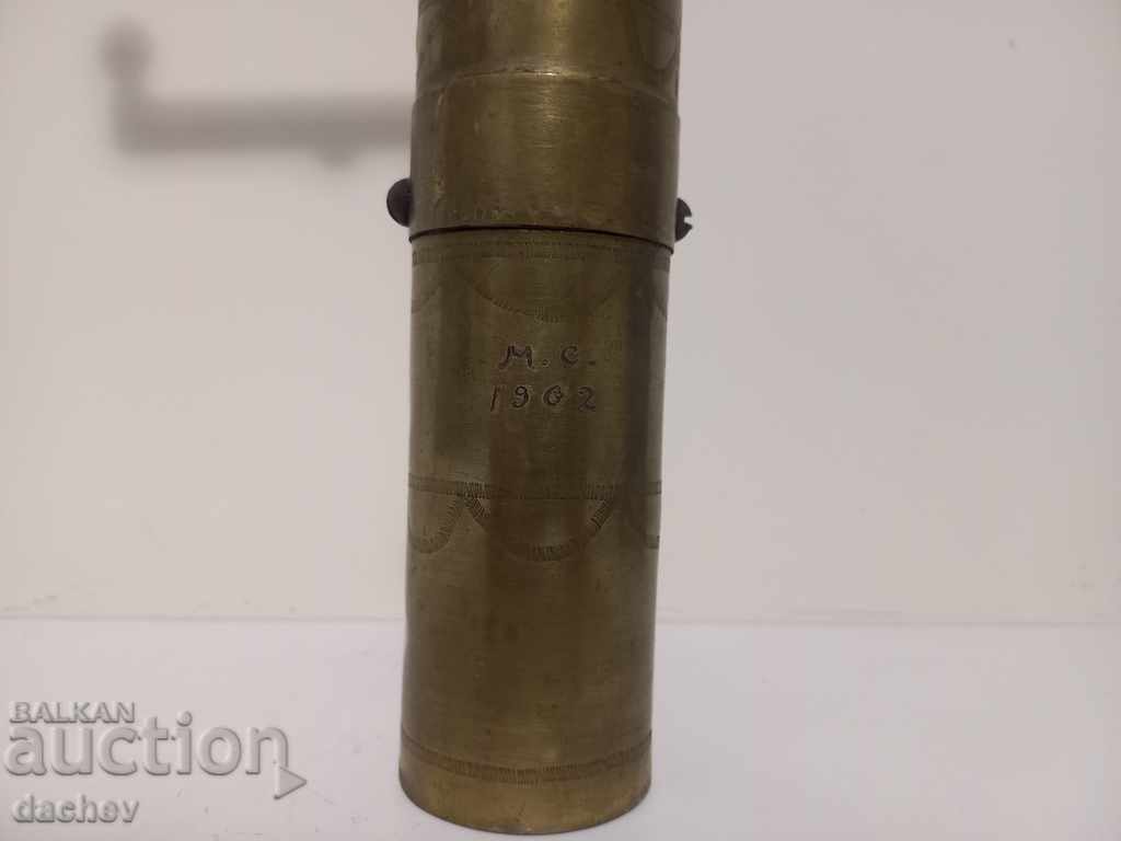 Old Ottoman bronze grinder for coffee grinder 1902 with price 89.00 BGN | € 45.50 Old Ottoman bronze grinder for coffee grinder 1902 with price 89.00 BGN | € 45.50
