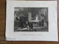 1805 - ENGRAVING - Mandarin, administering justice - ORIGINAL