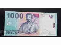 1000 de rupii 2007 Indonezia