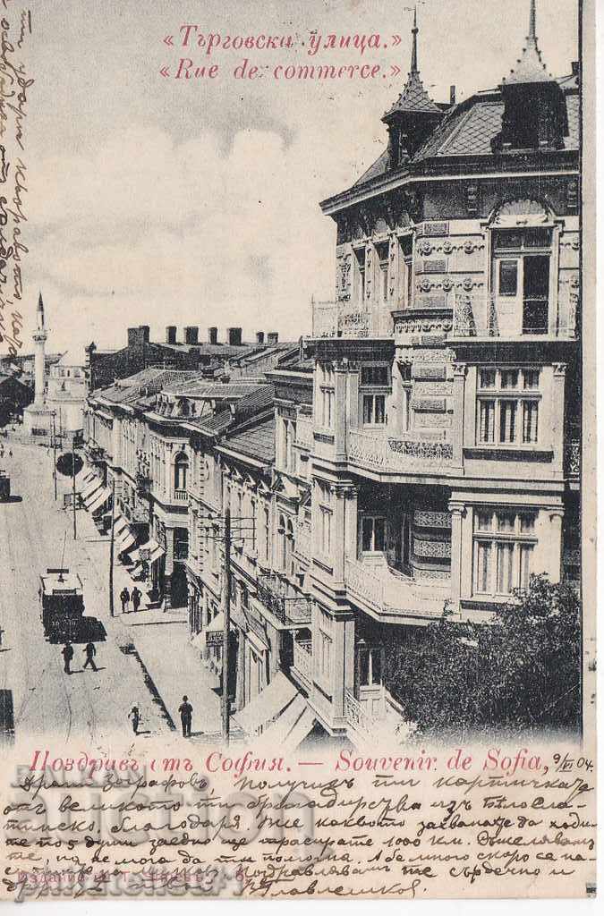 СТАРА СОФИЯ ок. 1904 Улица "ТЪРГОВСКА" 251