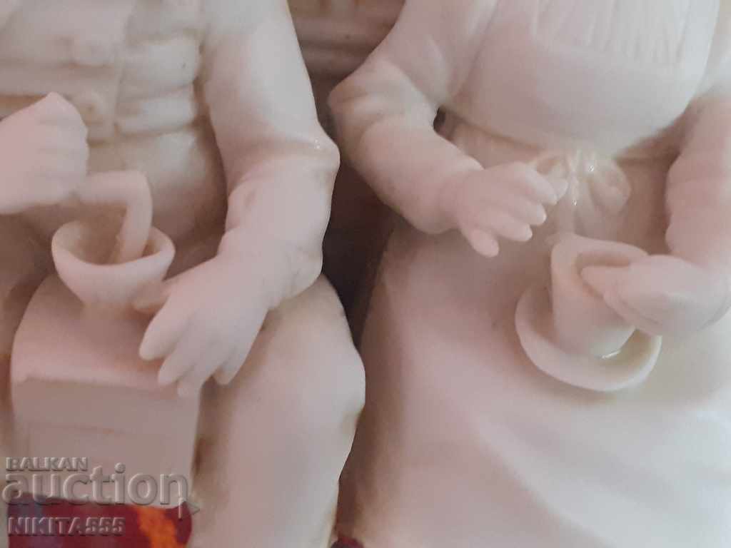 Old porcelain figure, statuette - Biscuit Muller with price 555.00 BGN | € 283.77 Old porcelain figure, statuette - Biscuit Muller with price 555.00 BGN | € 283.77