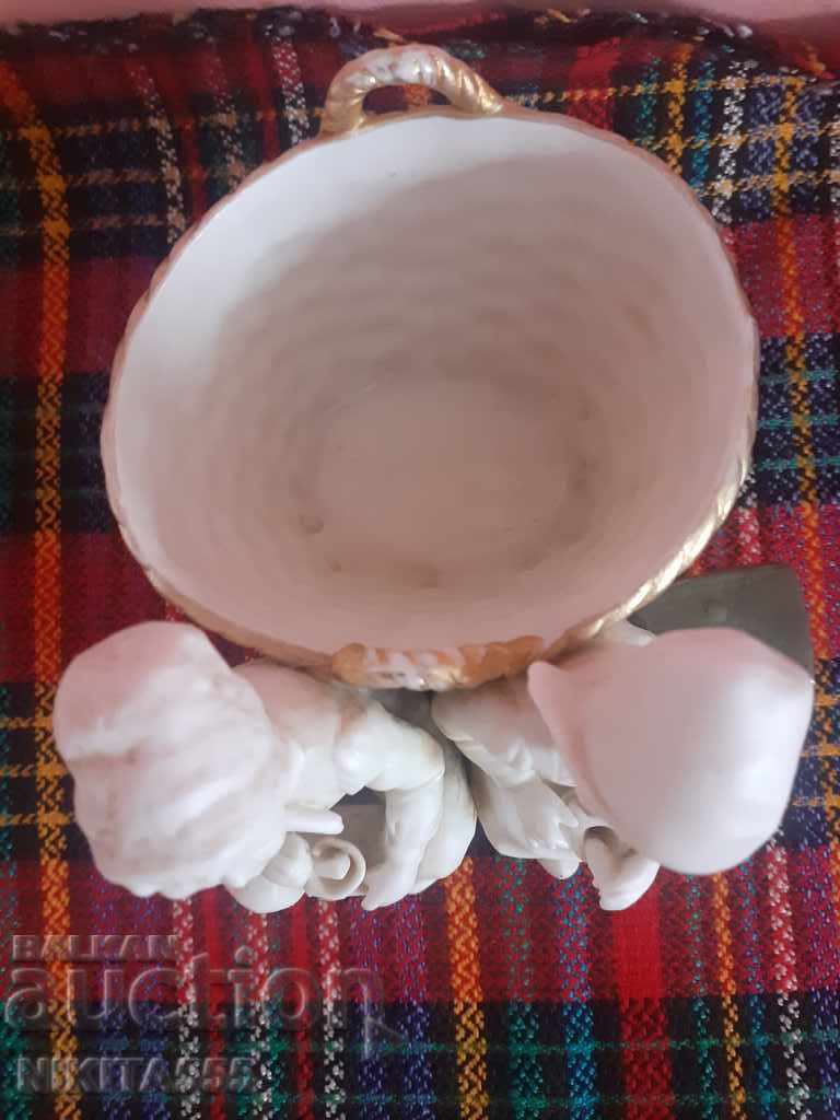 Old porcelain figure, statuette - Biscuit Muller - 5 Old porcelain figure, statuette - Biscuit Muller - 5