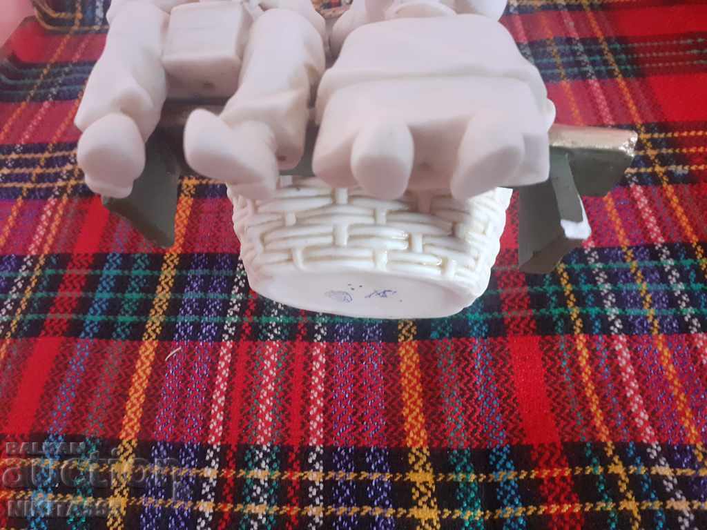 Old porcelain figure, statuette - Biscuit Muller - 6 Old porcelain figure, statuette - Biscuit Muller - 6