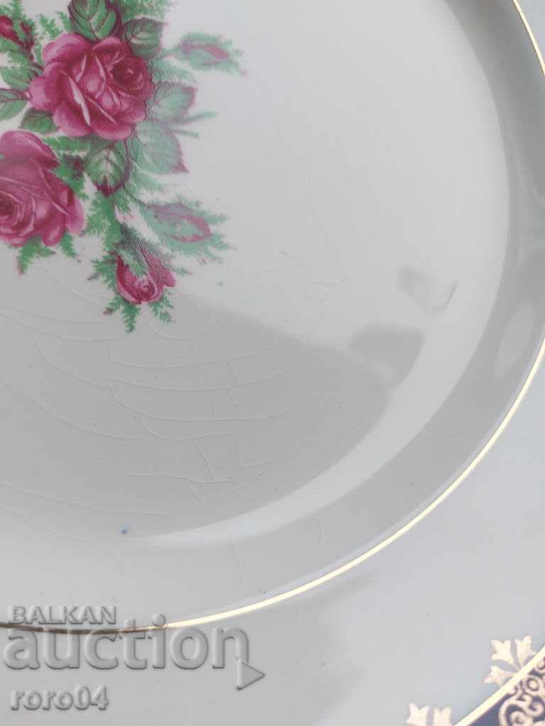 Auction  PLATE - PORCELAIN - OLD ENGLAND