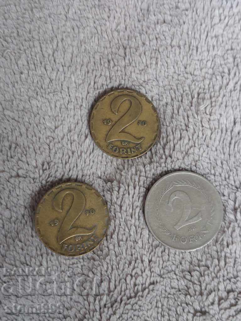 Lot of coins Hungary 1970, 1957