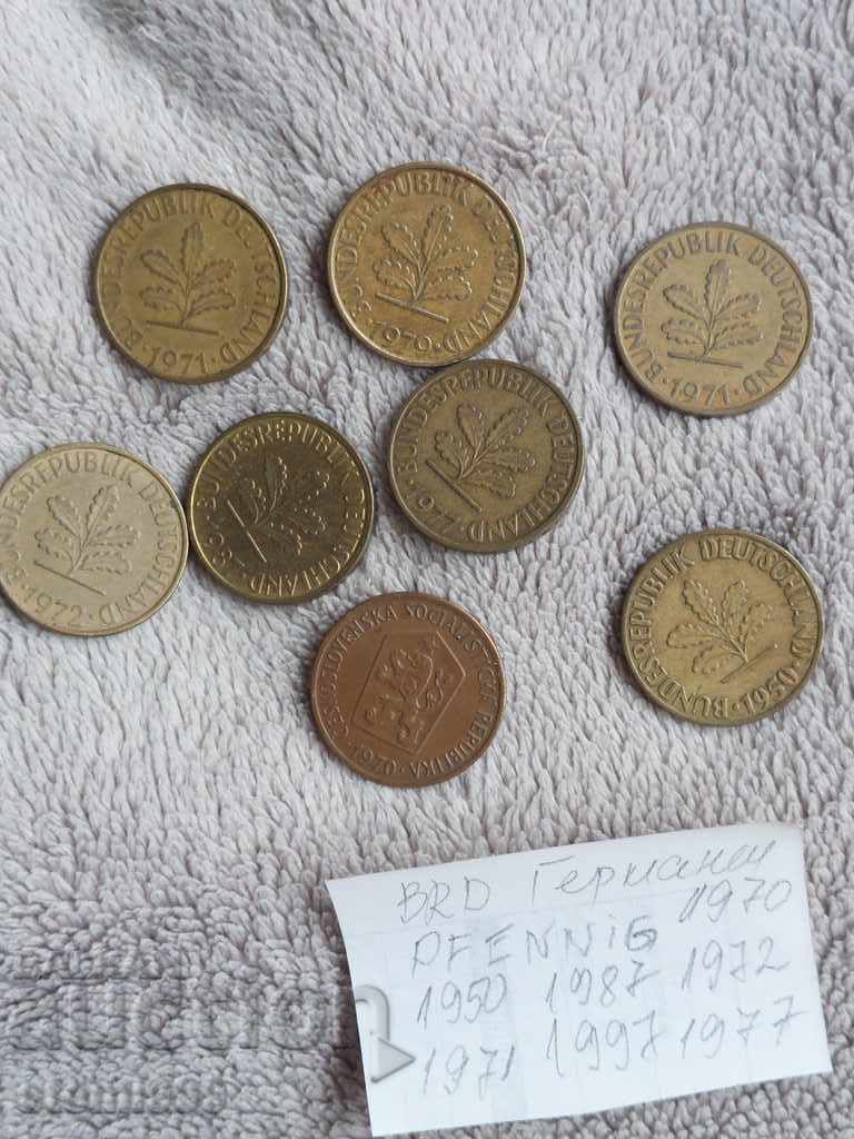 Lot coins Germany with price 1.80 BGN | € 0.92 Lot coins Germany with price 1.80 BGN | € 0.92