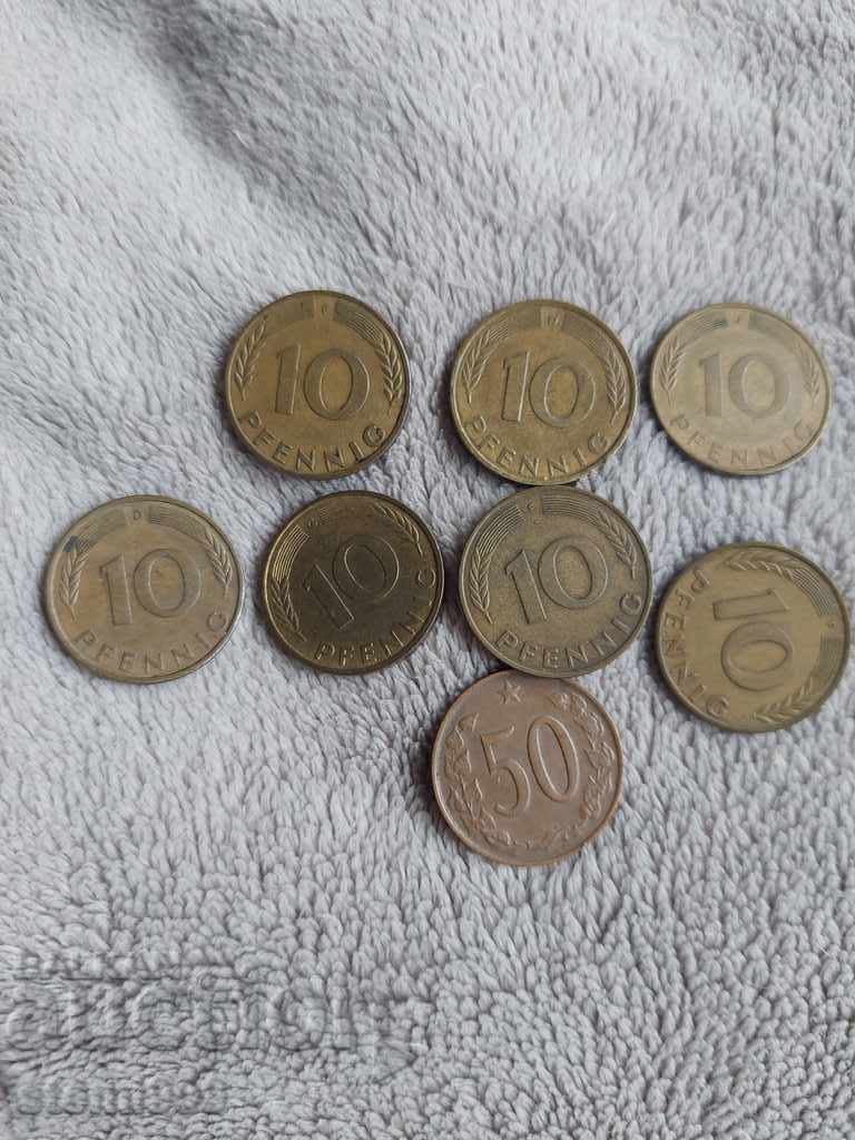 νομίσματα Lot Γερμανία