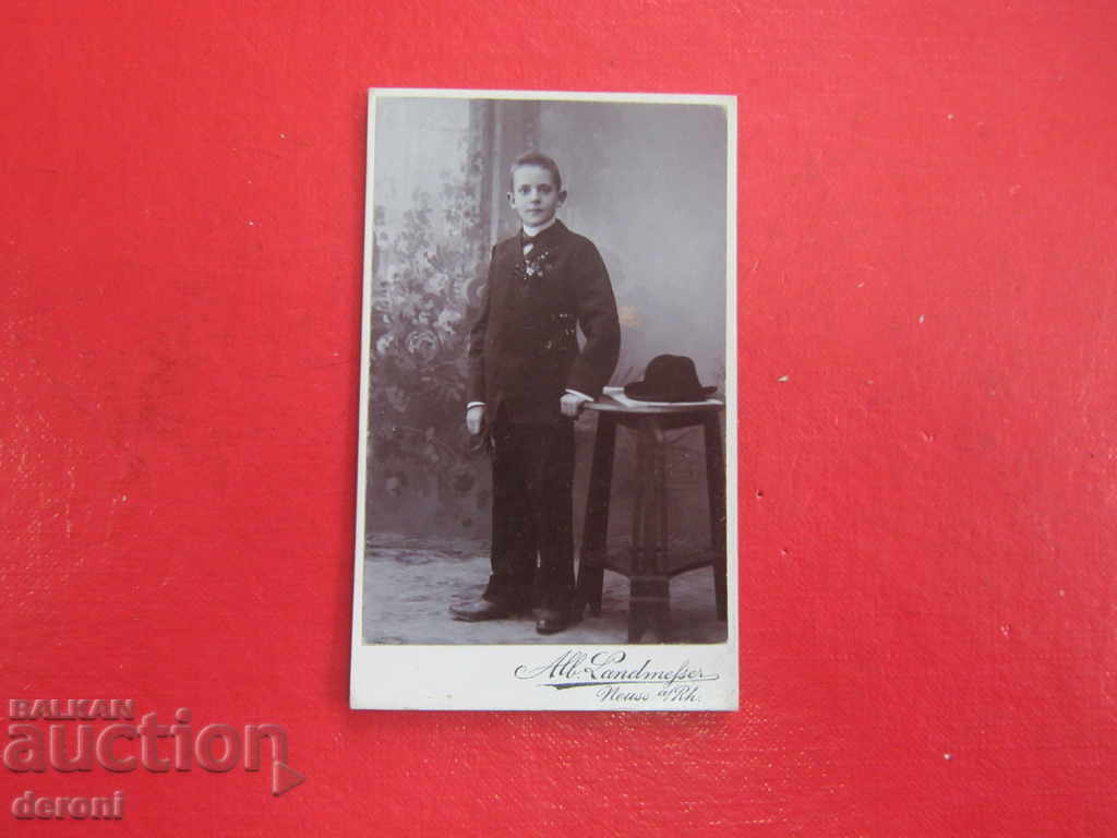 Auction Old photo on thick A3 cardboard Auction Old photo on thick A3 cardboard