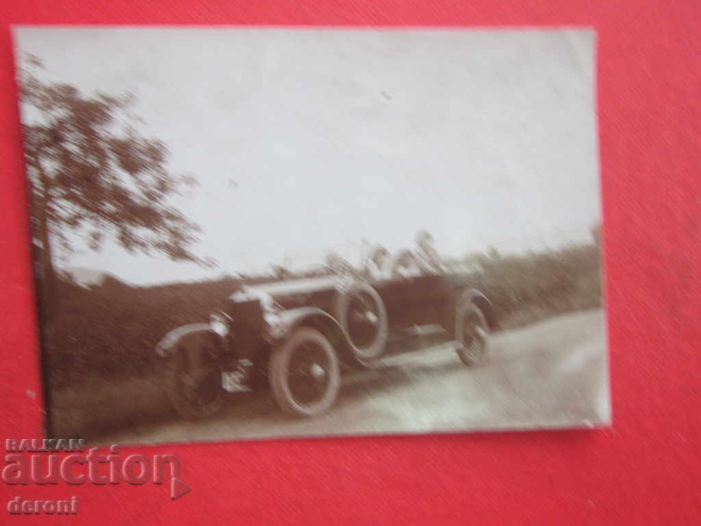Auction Old photo card car 4 Auction Old photo card car 4