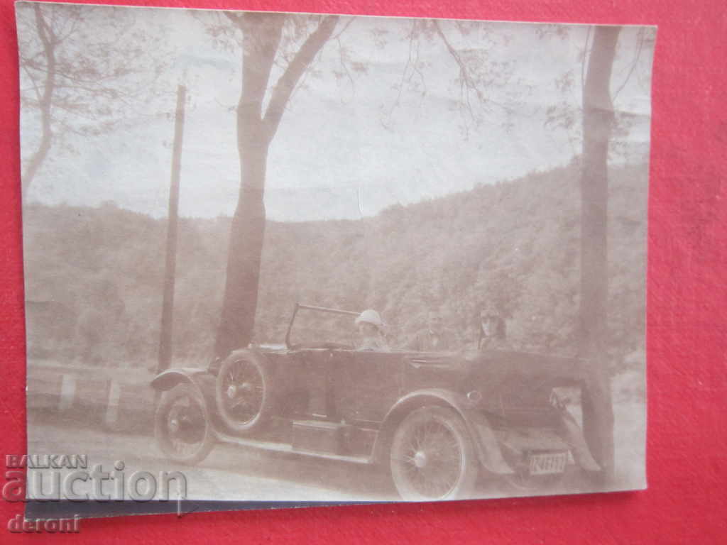 Auction Old photo card car 5 Auction Old photo card car 5