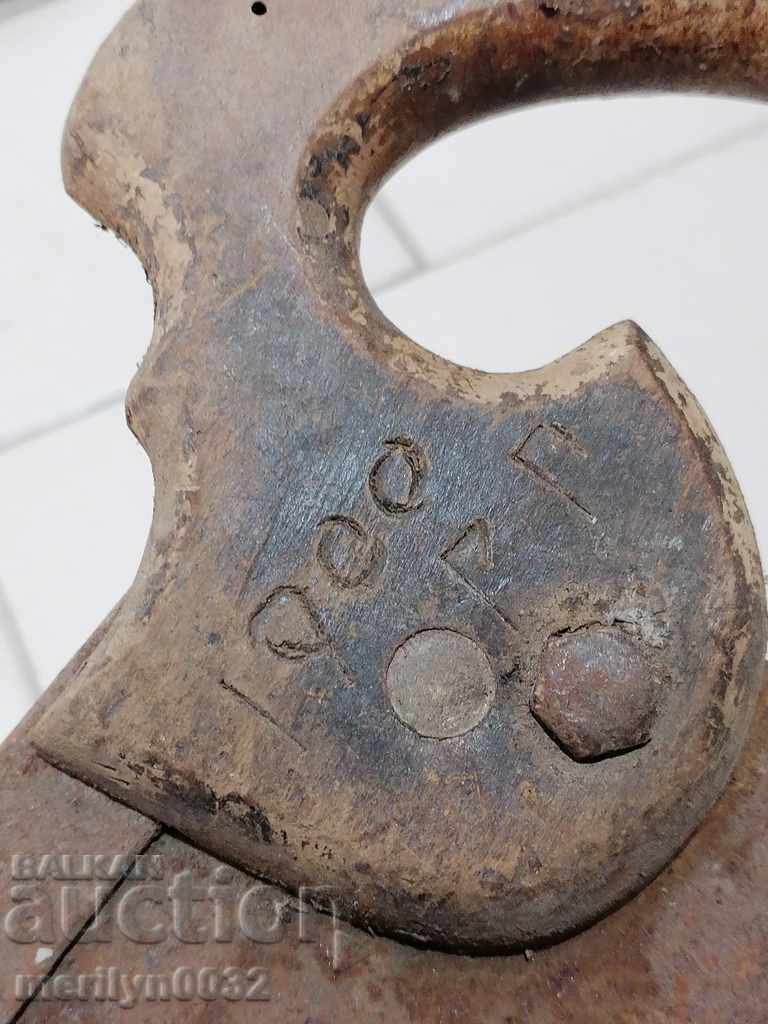 Auction  Old saw saw for wood saw
