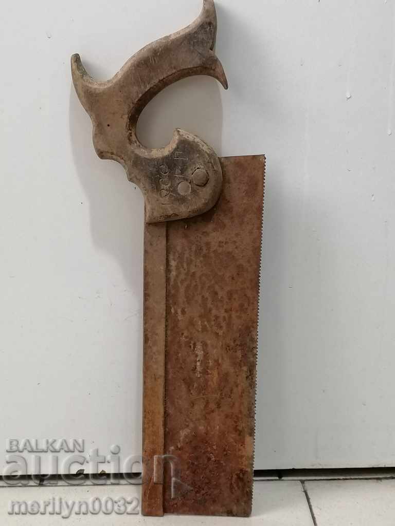 Old saw saw for wood saw - 7