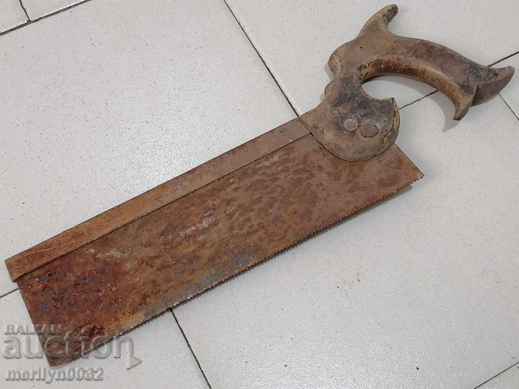 Old saw saw for wood saw