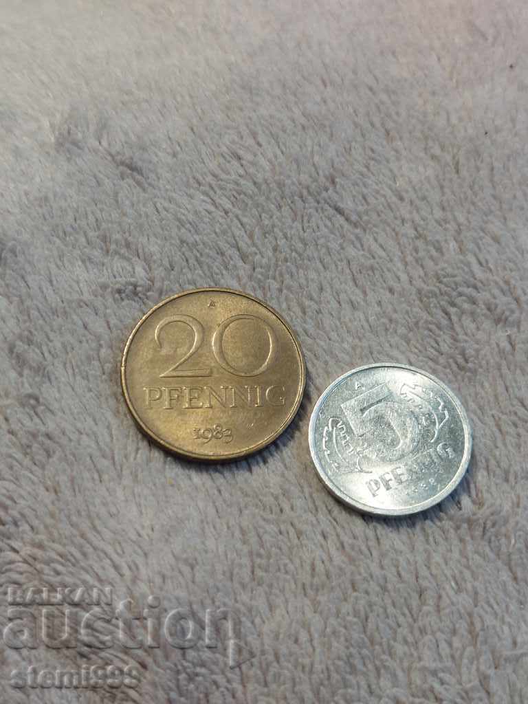 Лот Монети ГДР