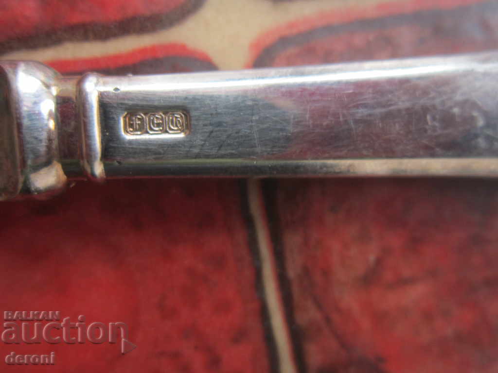 Δημοπρασία Μοναδικό επάργυρο μαχαίρι επιστολών