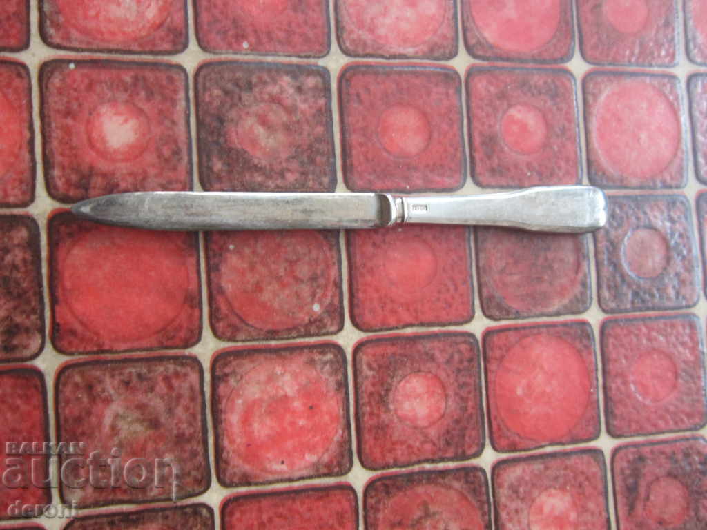 Μοναδικό επάργυρο μαχαίρι επιστολών - 5