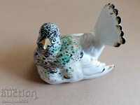 Porcelain figure bird porcelain plastic figurine